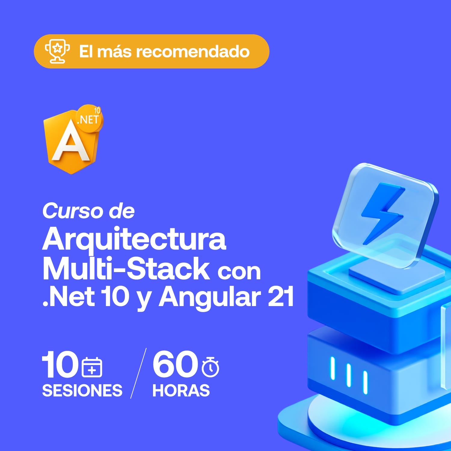 Curso de Arquitectura Multi-Stack con .Net 10 y Angular 21.