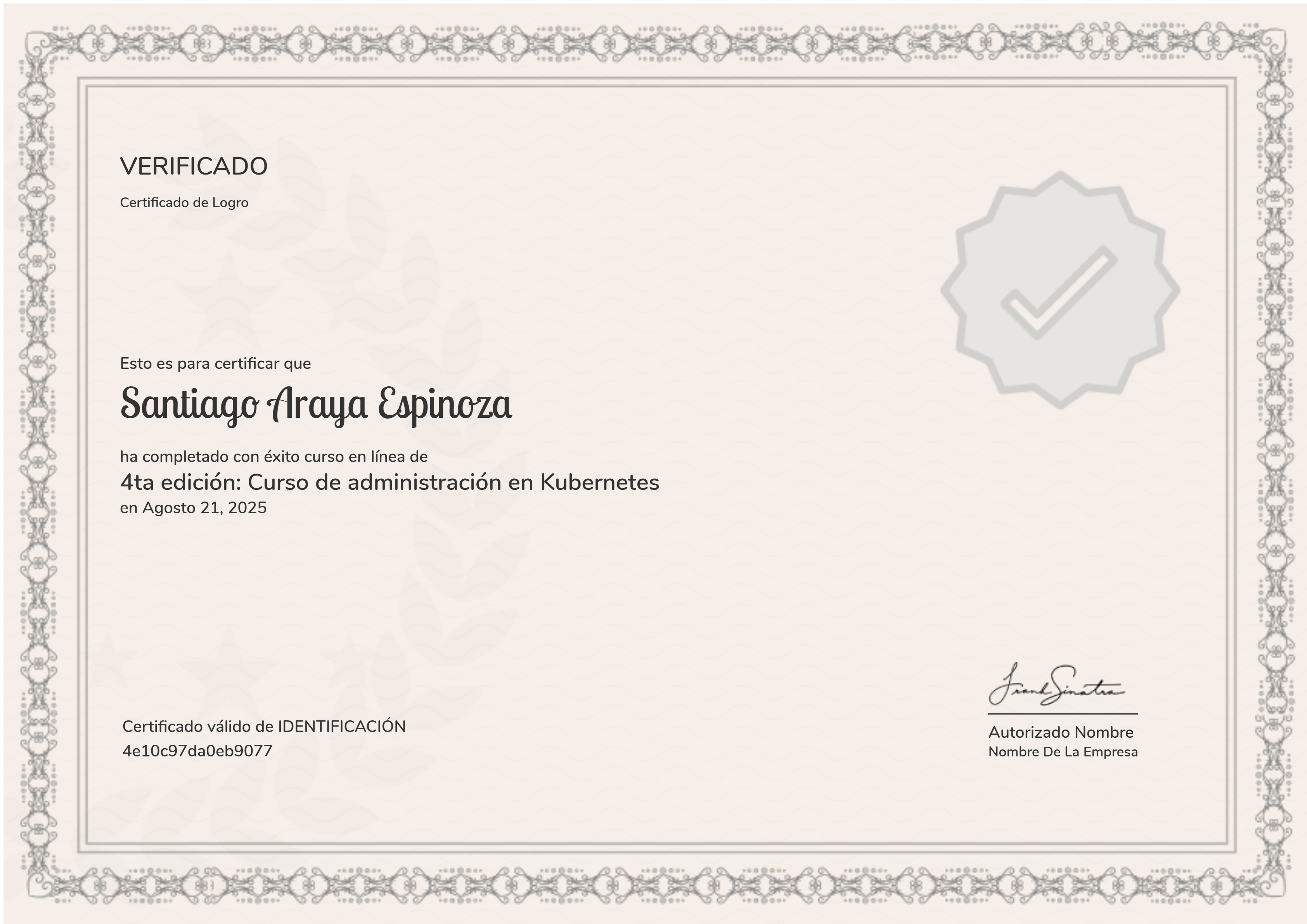 4ta edición: Curso de administración en Kubernetes